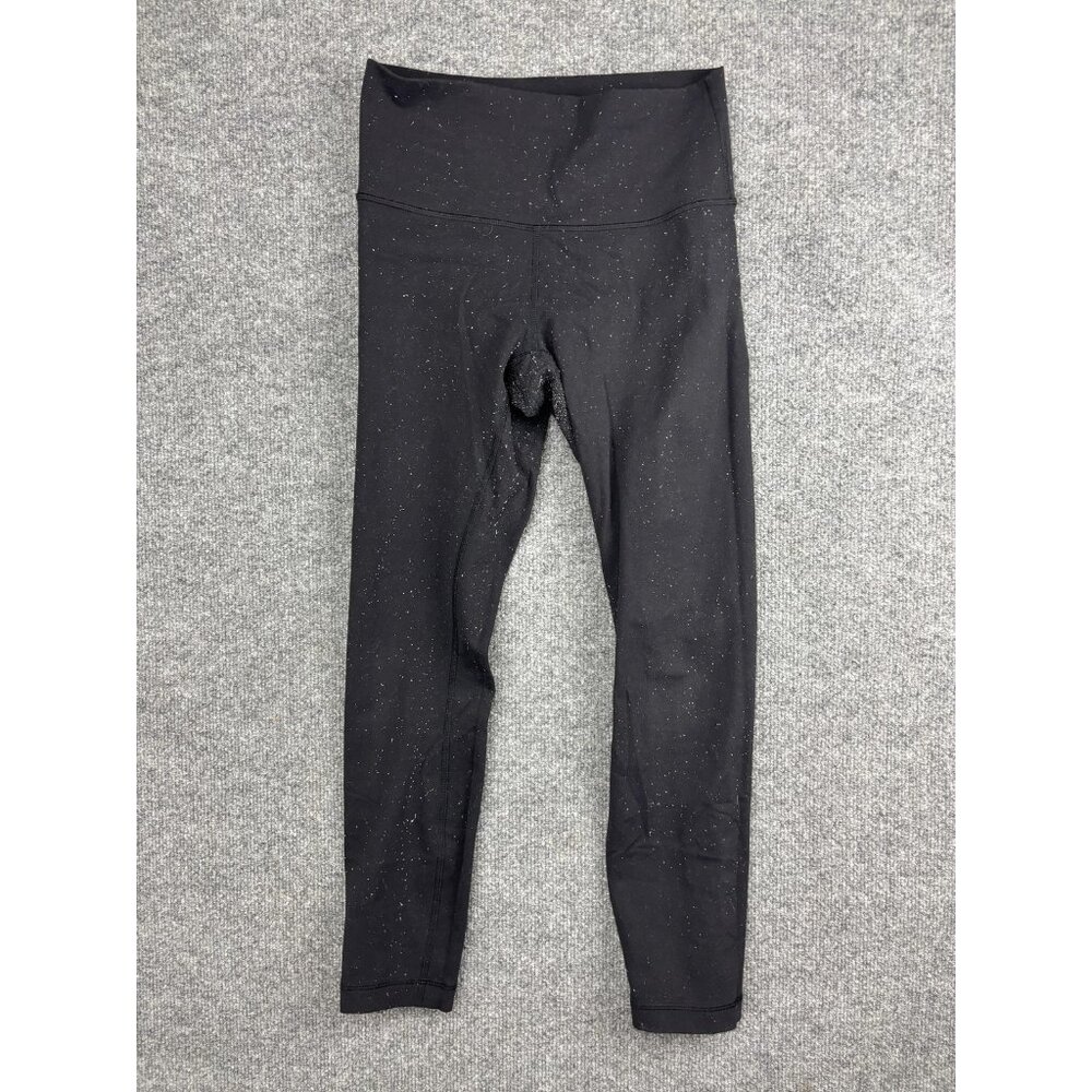 Lululemon Pants Womens 6 Black High Rise Leggings Yoga Athletic Activewear Gym